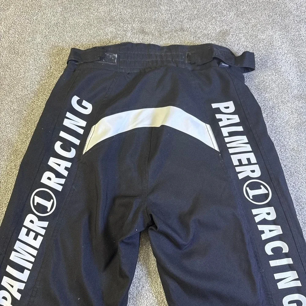 Vintage Shaun Palmer Racing Pants Large Red Black Motocross MTB 90s